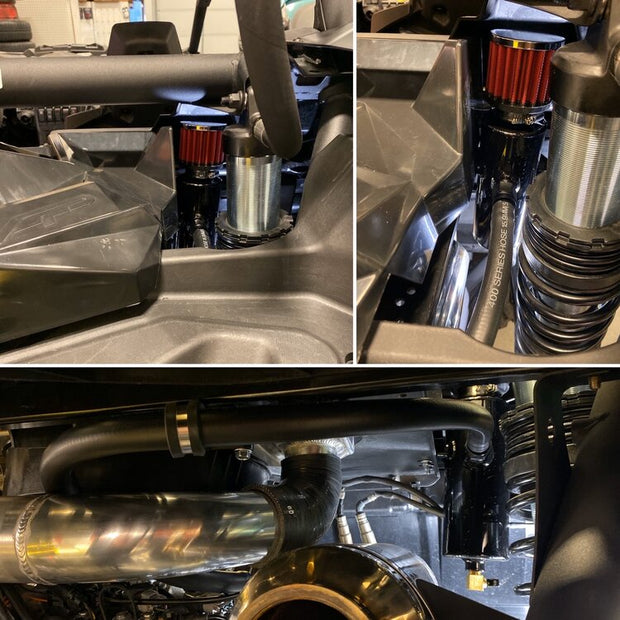 Treal Performance 2017-2020 Can-Am X3 Oil Catch Can / Breather System