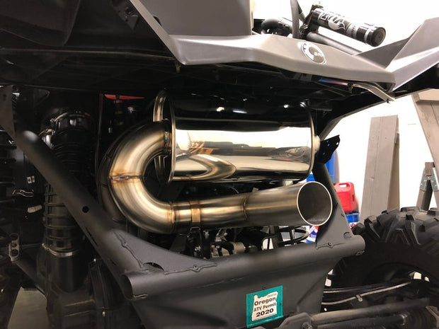 Treal Performance 2017-2020 Can-Am Maverick X3 "Quiet Trail" Exhaust System